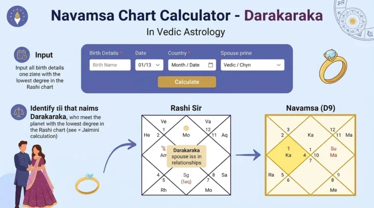Navamsa Chart Calculator